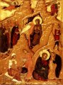000.04226 : Geboorte van Jezus, paneelikoon, Russisch (Moskou), 16de-17de  eeuw, 63 x 42 cm